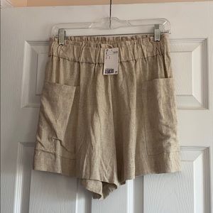 H&M Linen Shorts